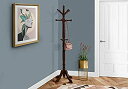 【中古】【輸入品・未使用】Monarch Specialties Traditional Solid Wood Coat Rack%カンマ% Cherry [並...