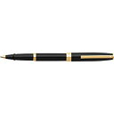 【中古】【輸入品・未使用】Sheaffer Sagaris Stylo bille accents or (Noir laque) (Import Royaume Uni)