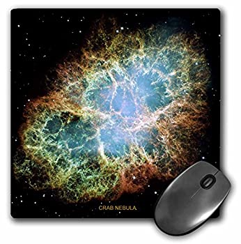 【中古】【輸入品・未使用】3dRose LLC 8 x 8 x 0.25インチ マウスパッド 銀河と星雲カニ(mp_76785_1)