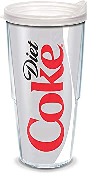 楽天スカイマーケットプラス【中古】【輸入品・未使用】Tervis Coke Diet Wrap Tumbler with Clear Lid％カンマ％ 24-Ounce by Tervis