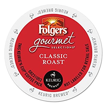 【中古】【輸入品・未使用】Folgers Gourmet Selections Classic Roast Coffee(Meduim Roast) Keurig K-Cups%カンマ% 24 Count (Pack of 4) by Folgers 1