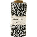 【中古】【輸入品・未使用】Cotton Baker's Twine Spool 2 Ply 410'/Pkg-Black (並行輸入品)
