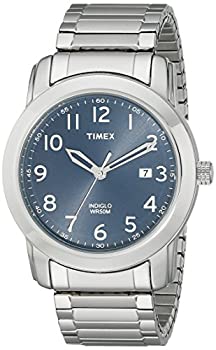 【中古】【輸入品・未使用】Timex T2P132 メンズステンレススチールシルバーブレスレットバンドブルーは、スマートウォッチダイヤル 【中古】【輸入品・未使用】Timex T2P132 メンズステンレススチールシルバーブレスレットバンドブルーは、スマートウォッチダイヤル