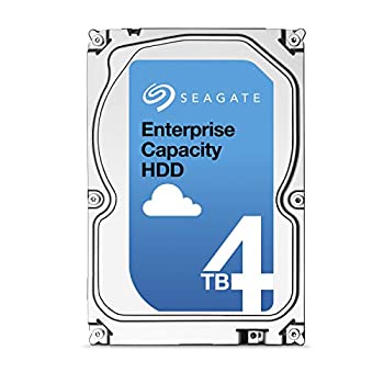 【中古】【輸入品・未使用】Seagate シーゲイト 内蔵ハードディスク Enterprise Capacity 3.5 HDD 4TB ( 3.5 インチ / SATA 6Gb/s / 7200rpm / 128MB ) 正規輸入品 ST4000NM