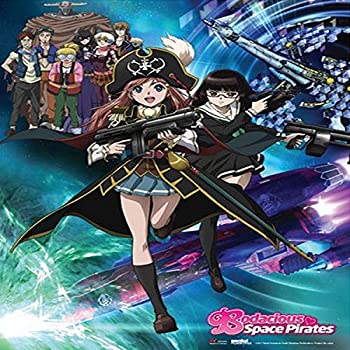 【中古】【輸入品・未使用】モーレツ宇宙海賊 キービジュアル タペストリー 布製ポスター 加藤 茉莉香 並行輸入品