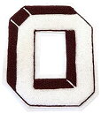 【中古】【輸入品・未使用】COLLEGE LETTER PATCH O(カレッジレターワッペン) (サイズ:ビック)(並行輸入品)