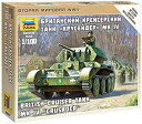 【中古】【輸入品・未使用】ズベズダ 1/100クルセイダー4 イギリス戦車 プラモデルZV6227