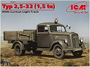 【中古】【輸入品・未使用】ICM 1/35ドイツ オペルブリッツ 1.5tトラック 2.5-32型 プラモデル