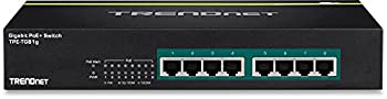 【中古】【輸入品・未使用】TRENDnet TPE TG81g GREENnet PoE+ Switch - Switch - 8 x 10/100/1000 (PoE+) - desktop%カンマ% rack-mountable - PoE+ - AC 90 - 260 V