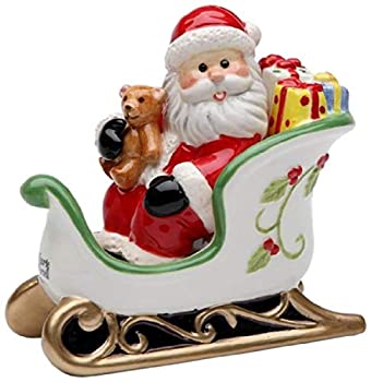 yÁzyAiEgpzCosmos Gifts 10661 Santa on Sleigh Magnetic Salt & Pepper