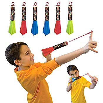 【中古】【輸入品 未使用】 ジオスペース GeoSpace Pump Rocket Finger Flingers 3Pack カンマ Includes Total of 6 Rubberband Flying Foam Rockets 12401 並行輸入品