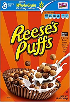 【中古】【輸入品・未使用】【Reese's Puffs】リーシーズパフ 朝食用シリアル 368g(13oz)　並行輸入商品