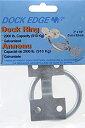 【中古】【輸入品・未使用】Dock Edge 87-109-F-U 2.5インチ 亜鉛メッキ 1200ポンド ボートドックリング