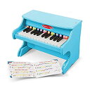 【中古】【輸入品・未使用】Melissa & Doug learn-to-playピアノwith 25キーと色分けされた楽譜???ブルー