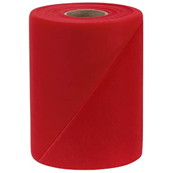 【中古】【輸入品・未使用】Falk Fabrics Tulle Spool%カンマ% 6-Inch by 100-Yard%カンマ% Red by Fal..