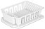 šۡ͢ʡ̤ѡSterilite 2-piece Large Sink Set Dish Rack Drainer%% White by STERILITE