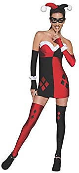 【中古】【輸入品・未使用】DC Comics Super Villans Harley Quinn Adult Costume DCコミックスのスーパーVillansハーレークイン大人用コスチューム♪ハロウィン♪サイズ：M