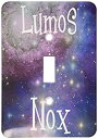 【中古】【輸入品・未使用】3drose LLC lsp _ 123128?_ 1?Lumosm Noxm Meaning Lightm Darkm Nightm Darknessm Onまたはoffm Starry Sky Space Stars Galaxies Single切り替(3)