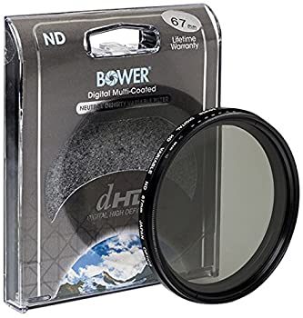 【中古】【輸入品・未使用】Bower 67mm Variable Neutral Density Filter NDフィルター ND値 2?8（透過率50% - 12.5%）