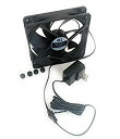 【中古】【輸入品・未使用】Coolerguys 静音 120mm AC電源レシーバー/コンポーネント冷却ファン(2)