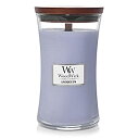 【中古】【輸入品・未使用】Woodwick Candle%カンマ% Large%カンマ% Lavender Spa