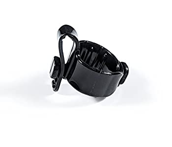 【中古】【輸入品・未使用】Tilos Soft Hypoallergenic Silicone Snorkel Keeper for Snorkeling and Scuba Diving (Black) 141［並行輸入］