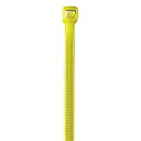 【中古】【輸入品 未使用】Aviditi CT444J Nylon Cable Tie カンマ 8 Length x 0.14 Width カンマ Fluorescent Yellow (Case of 1000) by Aviditi
