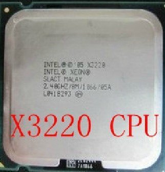 【中古】【輸入品・未使用】Intel Xeon X3220 2.4GHz/8M/1066 SLACT クアッドコア CPUプロセッサーソケット775