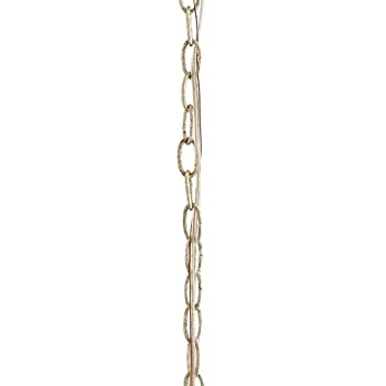Livex 5608-73 Heavy Duty Decorative Chain%カンマ% Antique Silver Leaf