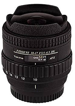 【中古】【輸入品・未使用】Tokina ATXAF107DXN 10-17mm f/3.5-4.5 AF DX 魚眼レンズ Nikon Digital SLR用 ブラック
