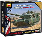 【中古】【輸入品・未使用】ズベズダ ズベズダ 1/100 M1エイブラムス アメリカ戦車 ZV7405 プラモデル