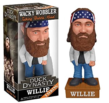 楽天スカイマーケットプラス【中古】【輸入品・未使用】TVドラマ DUCK DYNASTY（ダック・ダイナスティ）Willie Robertson（WILLIE）TALKING WACKY WOBBLER BOBBLE-HEAD【並行輸入品】