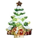 【中古】【輸入品・未使用】5.25%ダブルクォーテ% Snowy Christmas Tree with Presents Decorative Christmas Night Light 1