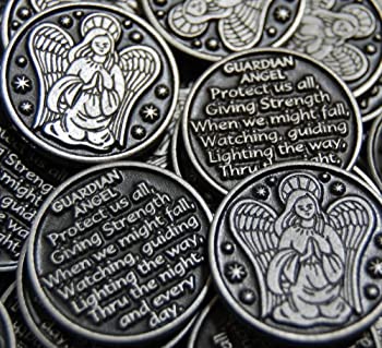 【中古】【輸入品・未使用】Set of 10 Guardian Angel Pocket Token Coins by Before & After%カンマ% LLC