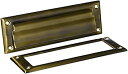 【中古】【輸入品・未使用】Deltana MS626U5 8 7/8-Inch Mail Slot with Solid Brass Interior Frame by Deltana(3)