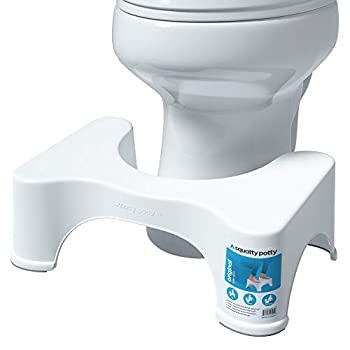 【中古】【輸入品 未使用】Squatty Potty Ecco スクワティポティー 洋式トイレ用足置き台 トイレ踏み台 高さ 約18 cm 並行輸入品