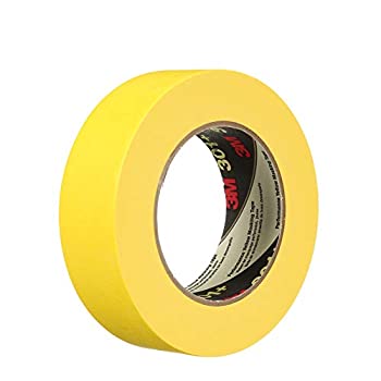 【中古】【輸入品 未使用】3M Performance Yellow Masking Tape 301 カンマ 36 mm x 55 m (Case of 24) by 3M