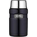 【中古】【輸入品・未使用】Thermos サーモス ステンレスキング・ミッドナイトブルー・フードジャー(0.7L) 保温性抜群 並行輸入品