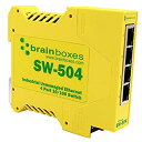 【中古】【輸入品・未使用】Brainboxes Ethernet Switch 4 ports(2)
