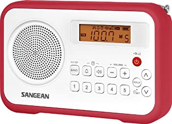 šۡ͢ʡ̤ѡSangean AM/FM/Clock Portable Digital Radio with Protectiv...