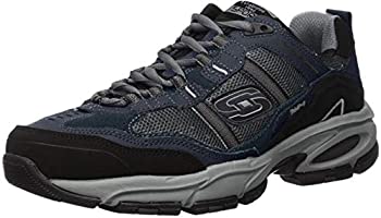【中古】【輸入品・未使用】Skechers Sport Men's Vigor 2.0 Trait Memory Foam Sneaker%カンマ% Navy/Grey%カンマ% 11.5 XW US