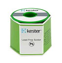 【中古】【輸入品・未使用】Kester 24-9574-7610 K100LD 無鉛ワイヤーはんだ 直径20インチ 低コスト合金