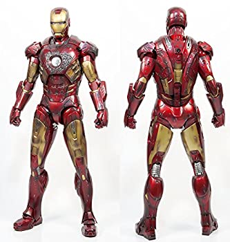 【中古】【輸入品・未使用】ホットトイズ(Hot Toys) ムービー・マスターピースアベンジャーズ1/6スケールフィギュアアイアンマンマーク7（戦闘ダメージ版）（のみトイサピエ