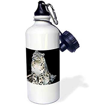 【中古】【輸入品・未使用】3dRose wb_132849_1 Snow Leopard%カンマ% Panthera Uncia%カンマ% Asia-As26 Amr0000-Andres Morya Hinojosa Sports Water Bottle%カンマ% 21 oz%カンマ% Wh