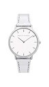 yÁzyAiEgpzRebecca Minkoff Women's Stainless Steel Quartz Watch with Leather Calfskin Strap%J}% Silver%J}% 16 (Model: 2200365)