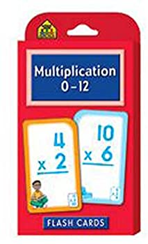 【中古】【輸入品・未使用】[スクール ゾーン]School Zone Flash CardsMultiplication 012 55/Pkg SZFLC-4008 [並行輸入品]