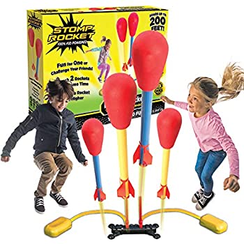 【中古】【輸入品 未使用】(Basic) - Stomp Rocket Duelling Rockets カンマ 4 Rockets Packaging May Vary