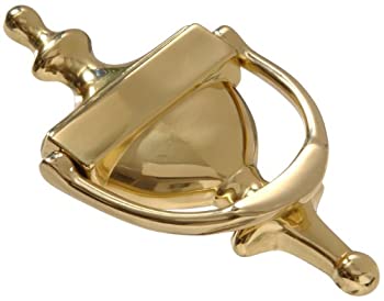 【中古】【輸入品・未使用】The Hillman Group 852393 7 Door Knocker - Solid Brass - Bright Brass Finish 1-Pack by The Hillman Group
