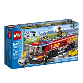 【中古】【輸入品・未使用】LEGO City Great Vehicles 60061 Airport Fire Truck 空港 消防車 並行輸入品