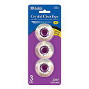 【中古】【輸入品・未使用】BAZIC クリスタルクリアテープ 1-Pack